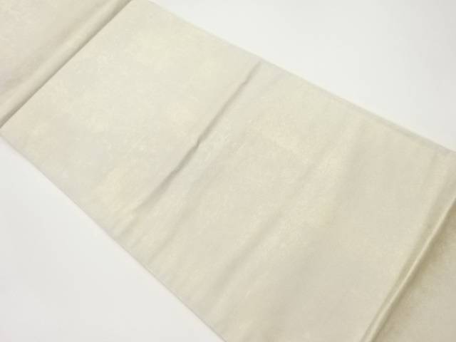 引箔格子模様織出し袋帯【中古】【着】 宗sou