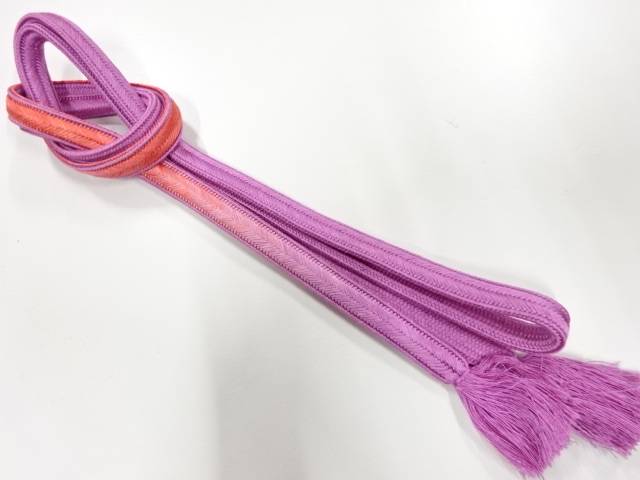 正絹　手組帯締め【リサイクル】【中古】【着】 宗sou
