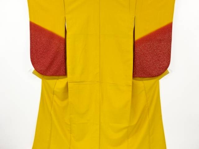 のり散らし模様二尺袖着物【中古】【着】 宗sou(4)