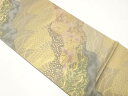 道長取りに花兎・古典柄織り出し袋帯【中古】【着】 宗sou