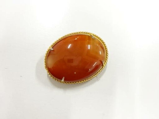 瑪瑙 帯留め【アンティーク】【中古】【着】 宗sou 瑪瑙 帯留め【アンティーク】【中古】【着】 宗sou