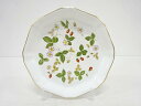WEDGWOOD ウエッジウッド ワイルドストロベリー プレート (24センチ)【中古】【道】 宗sou
