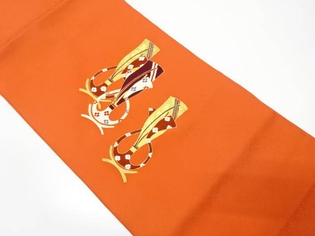 金彩　抽象模様名古屋帯【中古】【着】 宗sou