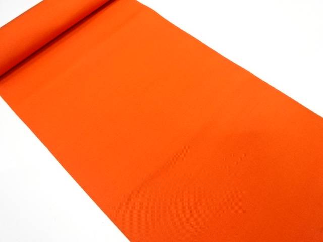 本場筑前博多　無地八寸帯地反物【アンティーク】【中古】【着】 宗sou【spoff】