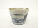古伊万里 染付 柳山水 蕎麦猪口【中古】【道】 宗sou