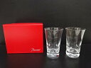 Baccarat バカラ ペアグラス【中古】【道】 宗sou