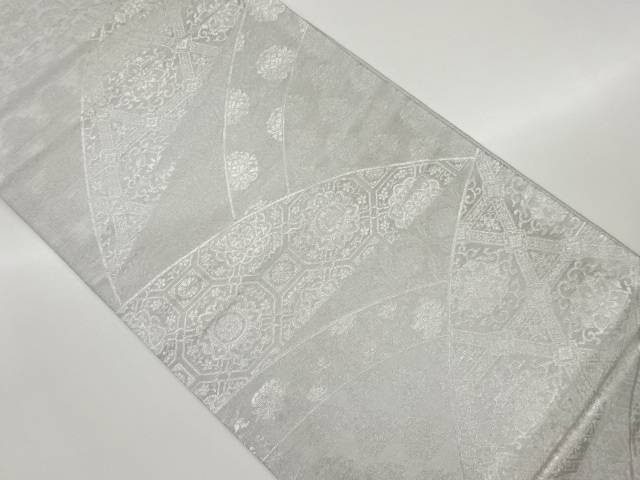 波に華文・名物裂模様織出し袋帯【中古】【着】 宗sou