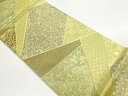 切り嵌め風花唐草に古典柄模様織出し袋帯【中古】【着】 宗sou