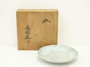 赤膚焼 尾西楽斎造 梅形皿(共箱)【中古】【道】 宗sou