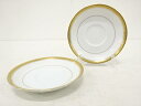 Noritake ノリタケ ゴールドライン ソーサー ペア【中古】【道】 宗sou