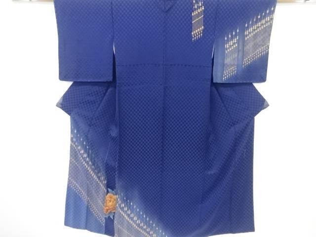 未使用品 青木龍雲作 牡丹に雫模様訪問着【着】 宗sou【spoff】