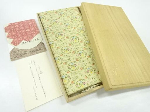 川島織物製 ゴブラン小花織出し卓布【中古】【着】 宗sou 川島織物製 ゴブラン小花織出し卓布【中古】【着】 宗sou