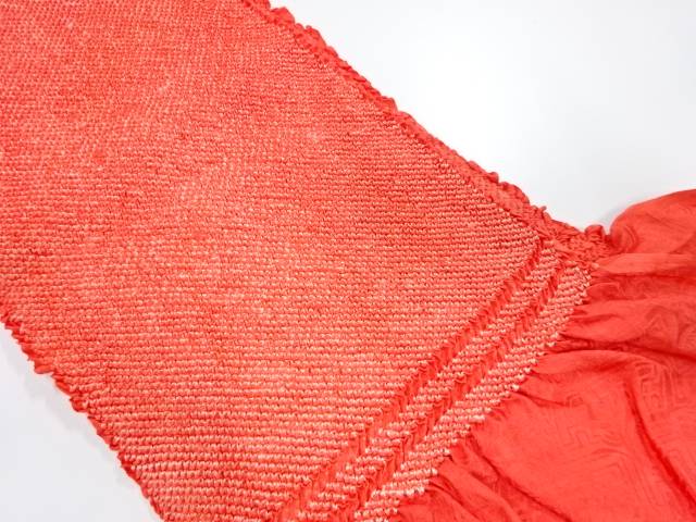 正絹　振袖用　絞り　帯揚げ【中古】【着】 宗sou