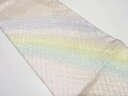 佐賀錦 虹模様織り出し 振袖用 袋帯【中古】【着】 宗sou(4)