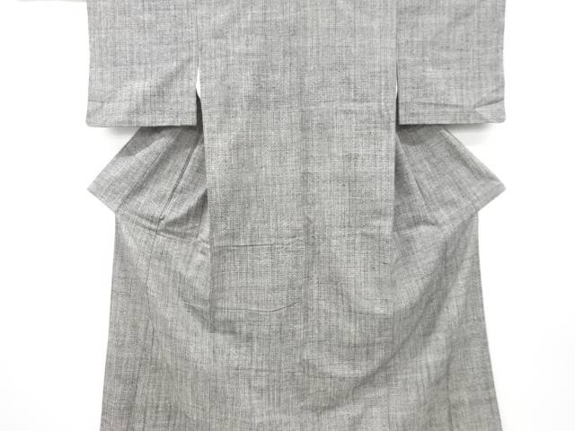 縞織出し手織り紬着物【アンティーク】【中古】【着】 宗sou