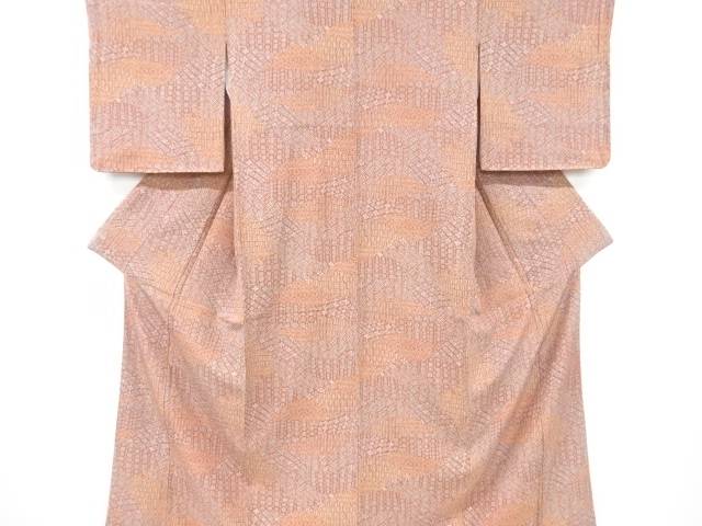 未使用品　花更紗模様小紋着物【着】 宗souのサムネイル