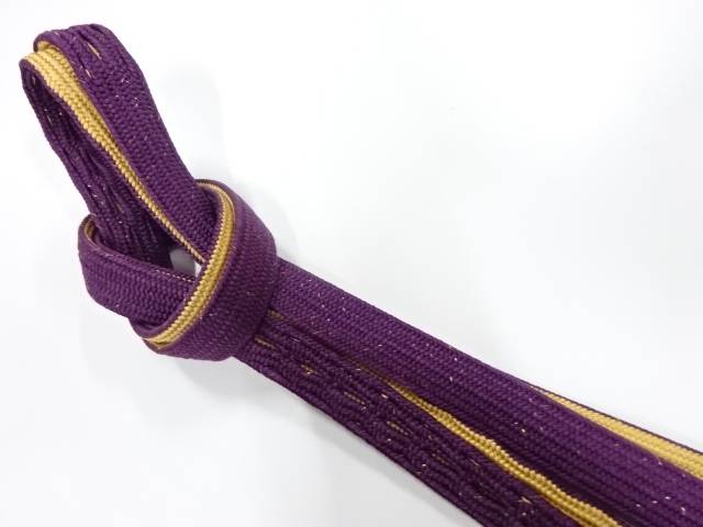 正絹　手組帯締め【中古】【着】 宗sou