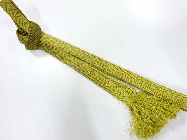 正絹　手組帯締め【中古】【着】 宗sou【spoff】