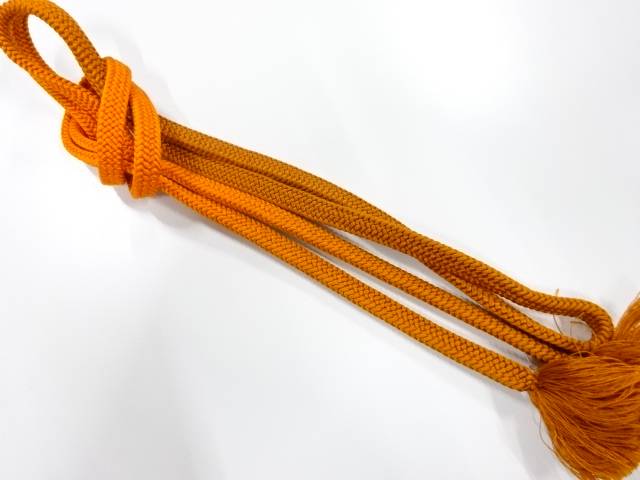 正絹　手組帯締め【中古】【着】 宗sou