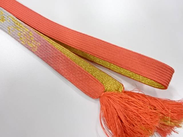 正絹　手組帯締め【中古】【着】 宗sou