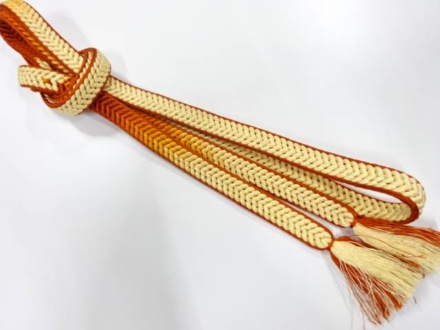 正絹　手組帯締め【中古】【着】 宗sou