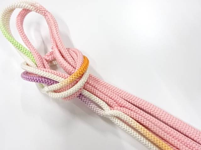 正絹　手組帯締め【中古】【着】 宗sou