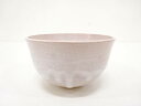 白釉 茶碗【中古】【道】 宗sou