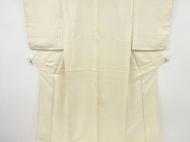 綸子花唐草模様織り出し中着【アンティーク】【中古】【着】 宗sou【Pnt】