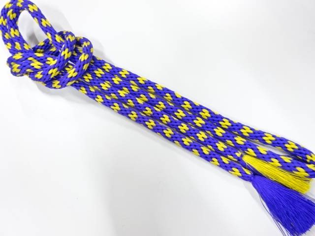 正絹　手組帯締め【中古】【着】 宗sou