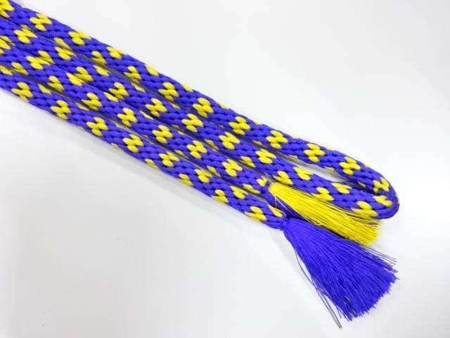 正絹　手組帯締め【中古】【着】 宗sou