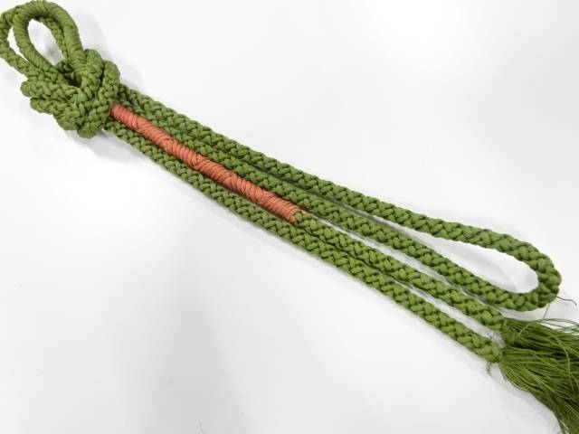 正絹　手組帯締め【中古】【着】 宗sou