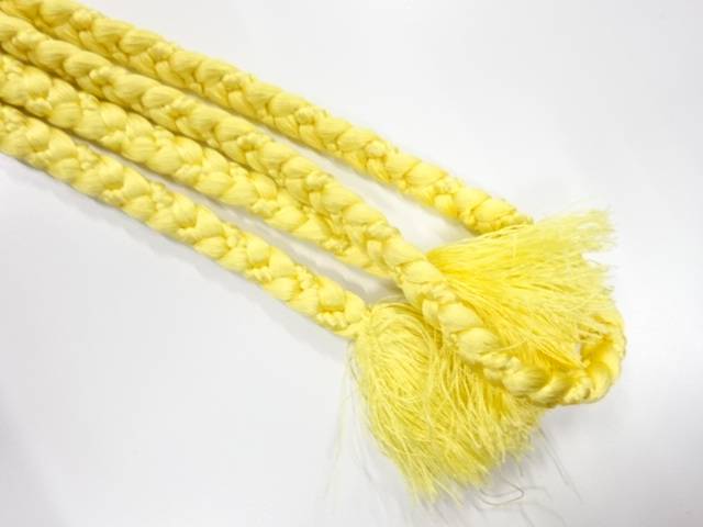 正絹　手組帯締め【中古】【着】 宗sou