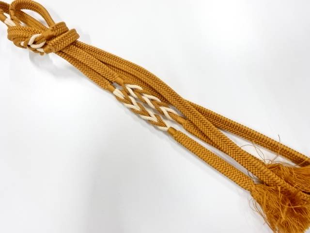 正絹　手組帯締め【中古】【着】 宗sou