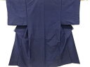 手織り紬男物着物アンサンブル【中古】【着】 宗sou