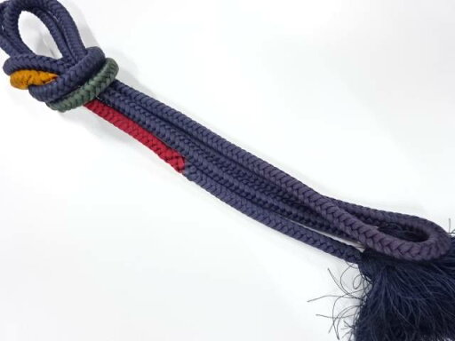 正絹 手組帯締め【中古】【着】 宗sou 正絹 手組帯締め【中古】【着】 宗sou