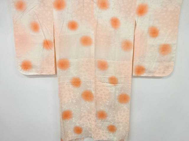 水玉模様単衣長襦袢【中古】【着】 宗sou