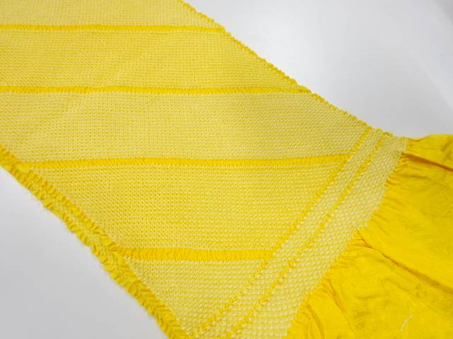 正絹　振袖用　絞り　帯揚げ【中古】【着】 宗sou