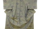 霞に古典柄模様織出し本場泥大島紬着物【中古】【着】 宗sou【spoff】