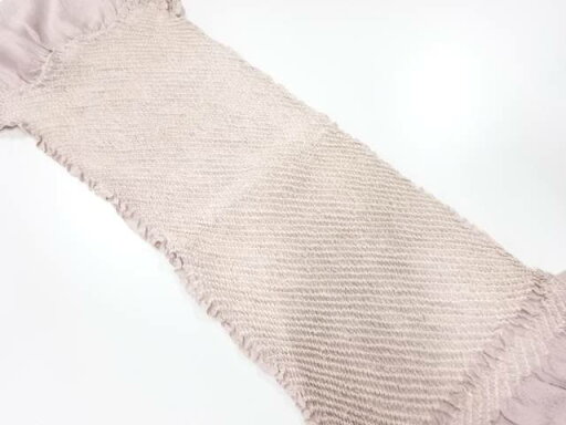 正絹 絞り 帯揚げ【中古】【着】 宗sou 正絹 絞り 帯揚げ【中古】【着】 宗sou