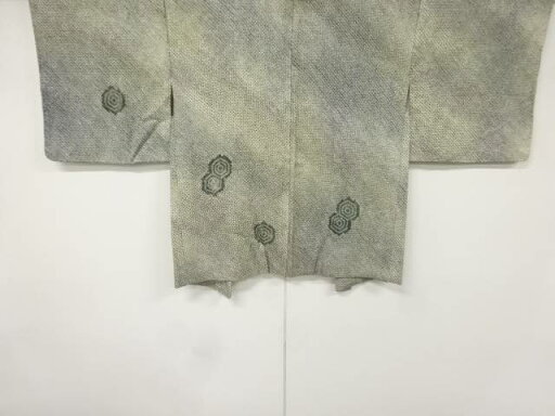 本総絞り重ね亀甲模様絵羽織【アンティーク】【中古】【着】 宗sou 本総絞り重ね亀甲模様絵羽織【アンティーク】【中古】【着】 宗sou