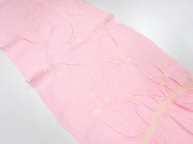 正絹　絞り　帯揚げ【中古】【着】 宗sou