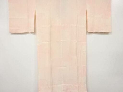 雲模様単衣長襦袢(刺繍衿付)【中古】【着】 宗sou 雲模様単衣長襦袢(刺繍衿付)【中古】【着】 宗sou