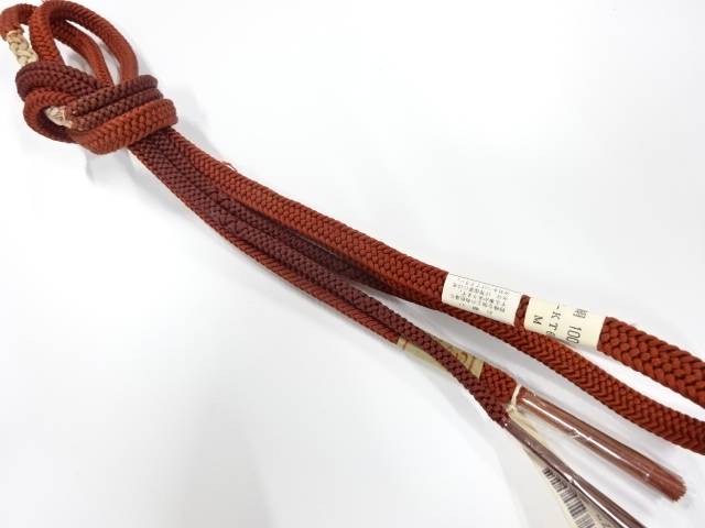 未使用品　正絹　手組帯締め【着】 宗sou