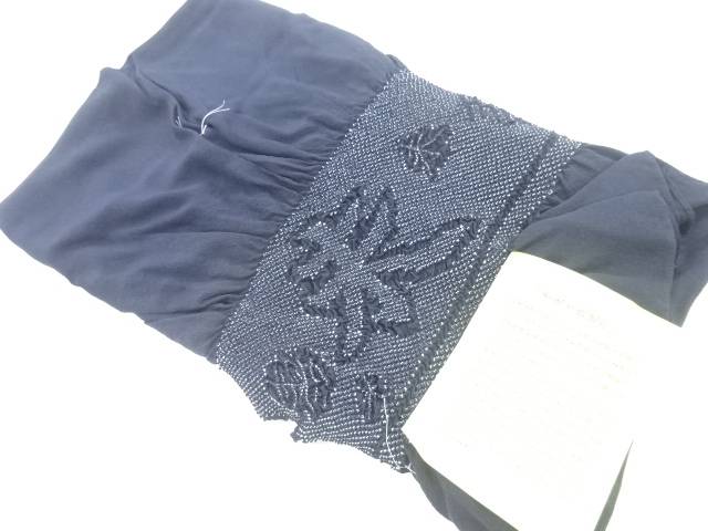 未使用品 正絹 絞り未模様男物兵児帯【着】 宗sou【Pnt】
