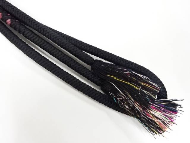 正絹　手組帯締め【リサイクル】【中古】【着】 宗sou【Pnt】