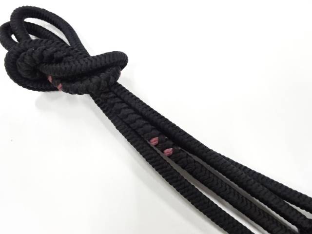 正絹　手組帯締め【リサイクル】【中古】【着】 宗sou【Pnt】