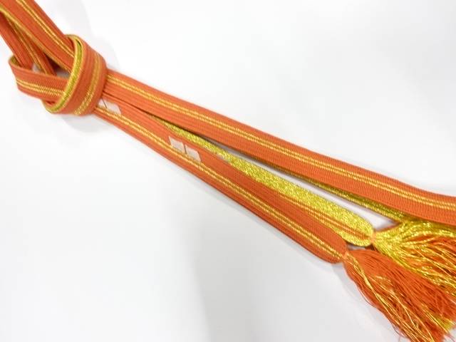 正絹　手組帯締め【中古】【着】 宗sou