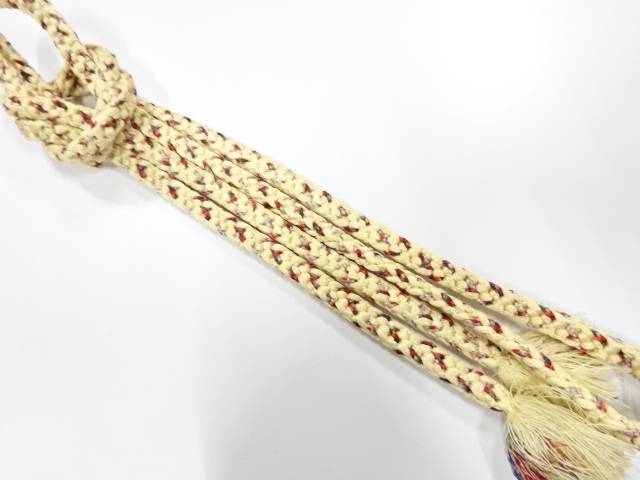 正絹 手組帯締め【中古】【着】 宗sou