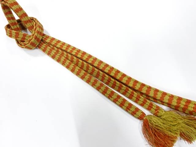正絹 手組帯締め【中古】【着】 宗sou