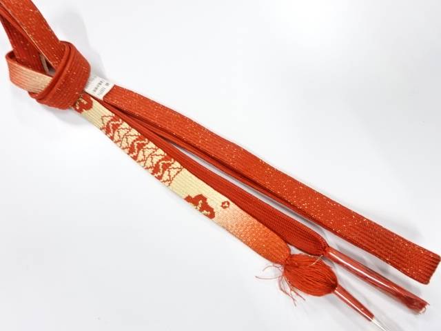 未使用品 正絹 手組帯締め【着】 宗sou